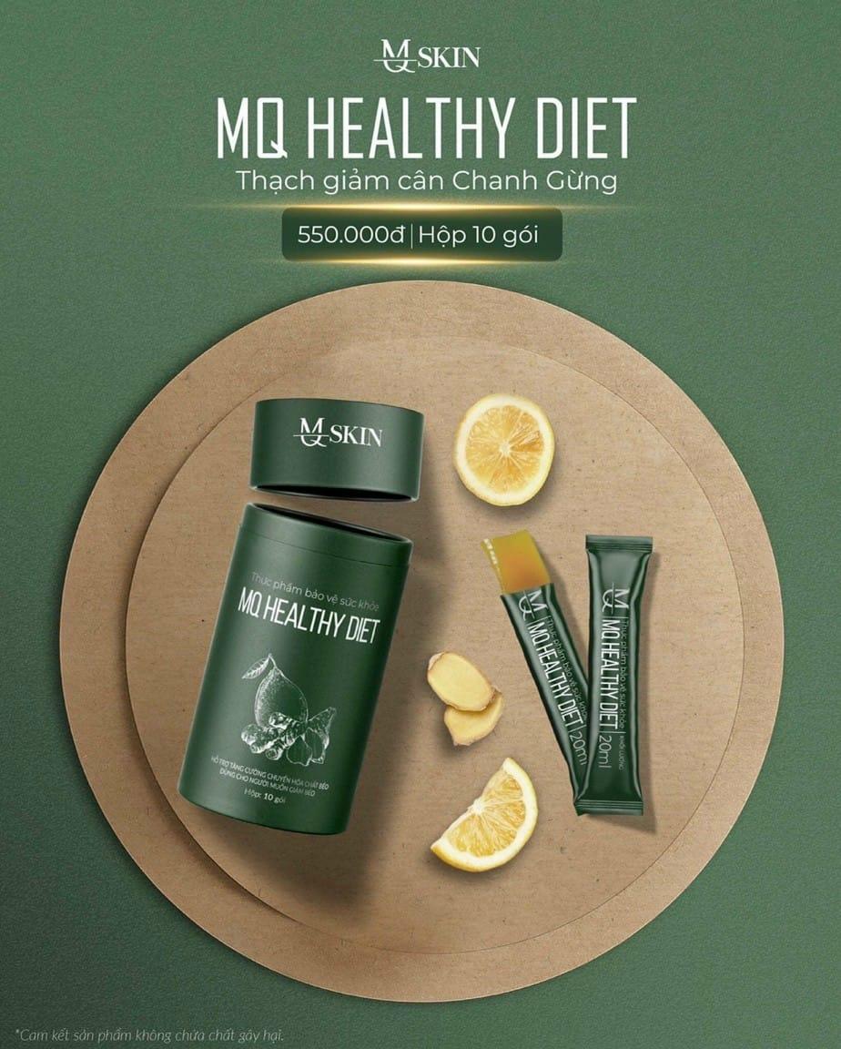 Thạch giảm cân chanh gừng MQ Healthy Diet chính hãng Thạch giảm cân chanh gừng MQ Healthy Diet chính hãng