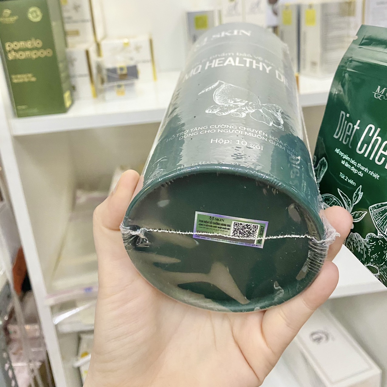 Thạch giảm cân chanh gừng MQ Healthy Diet chính hãng Thạch giảm cân chanh gừng MQ Healthy Diet chính hãng