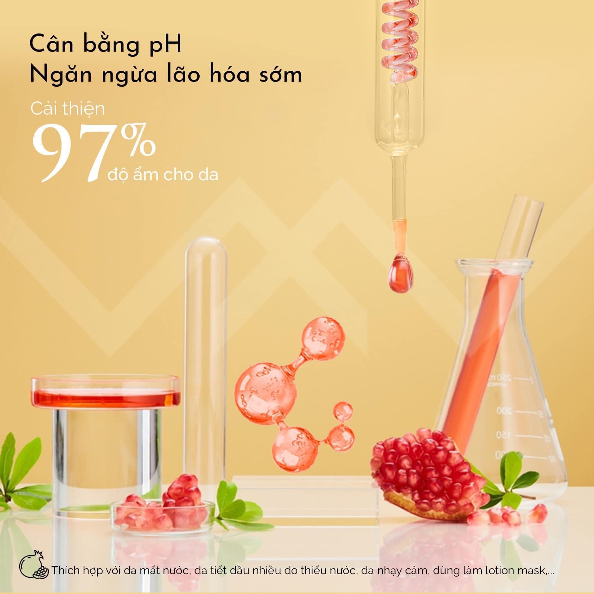 Toner Lựu đỏ Pure MeeA Organic chính hãng Toner Lựu đỏ Pure MeeA Organic chính hãng