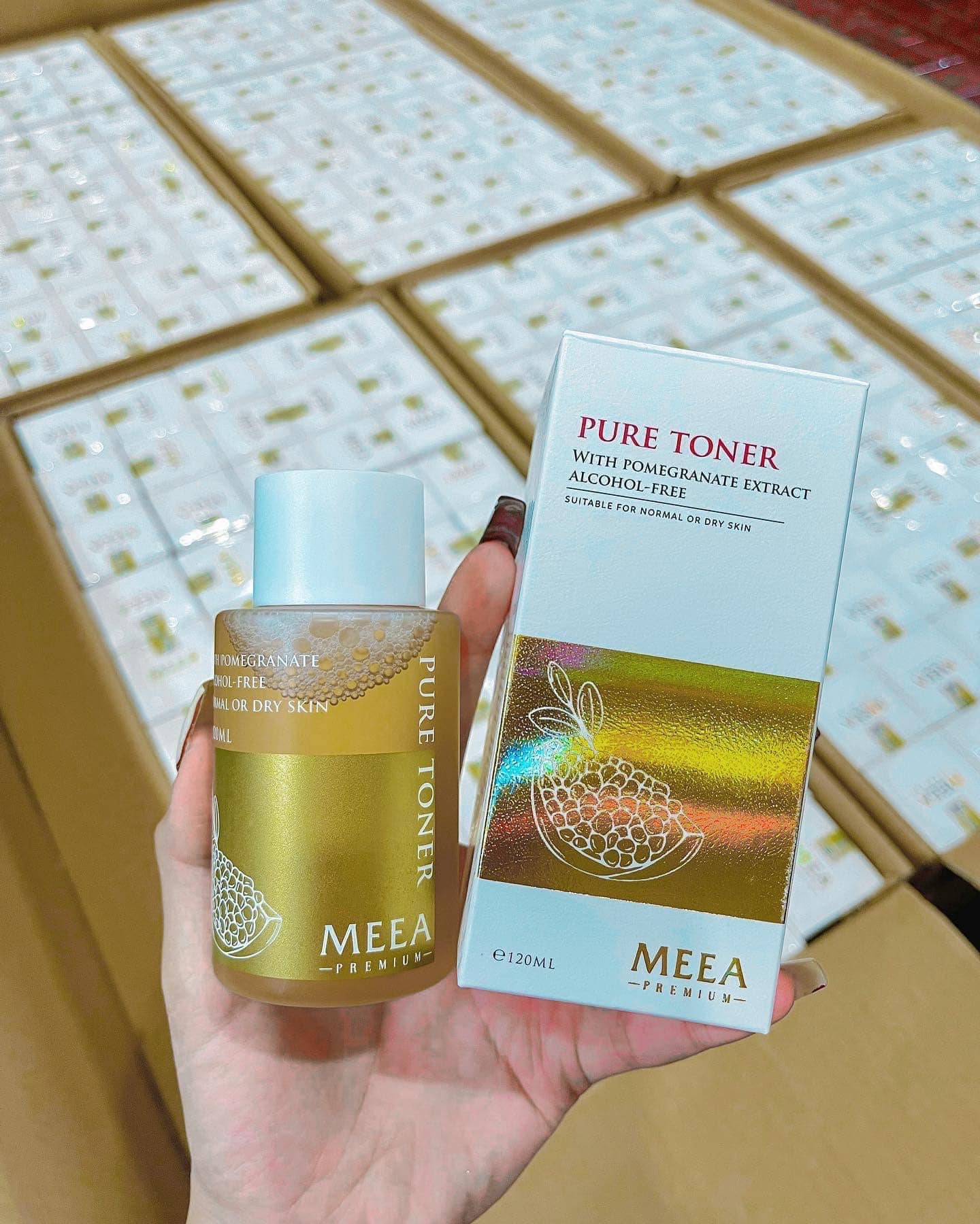 Toner Lựu đỏ Pure MeeA Organic chính hãng Toner Lựu đỏ Pure MeeA Organic chính hãng