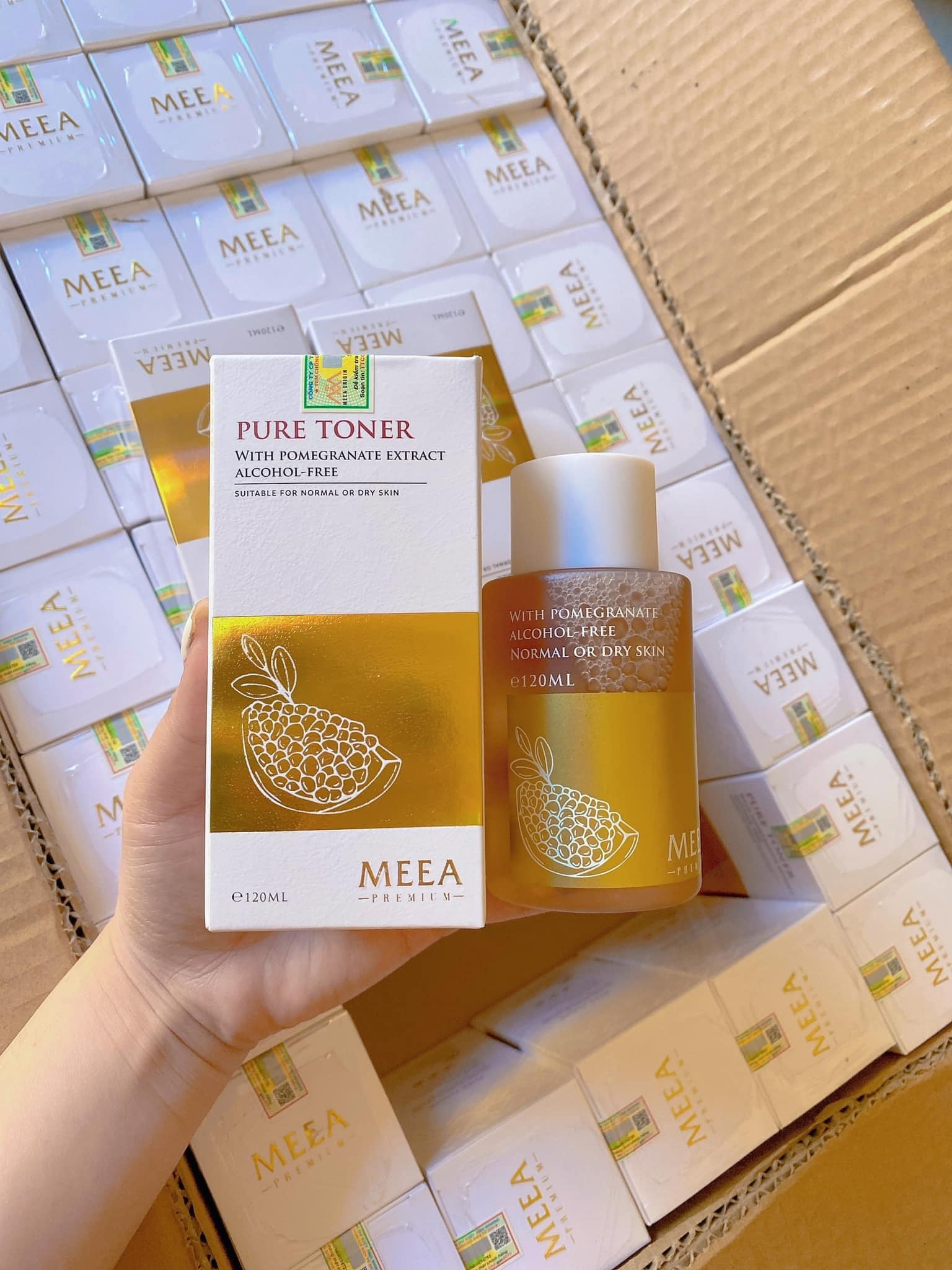 Toner Lựu đỏ Pure MeeA Organic chính hãng Toner Lựu đỏ Pure MeeA Organic chính hãng