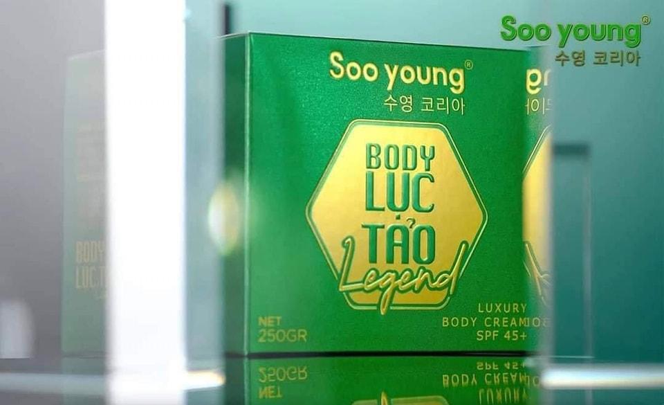 Kem Body Lục tảo Huyền Thoại Legend Soo Young 2022 Kem Body Lục tảo Huyền Thoại Legend Soo Young 2022