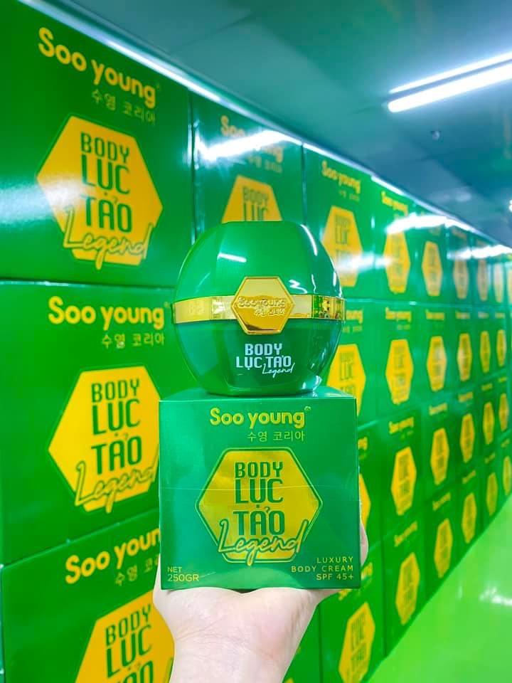 Kem Body Lục tảo Huyền Thoại Legend Soo Young 2022 Kem Body Lục tảo Huyền Thoại Legend Soo Young 2022