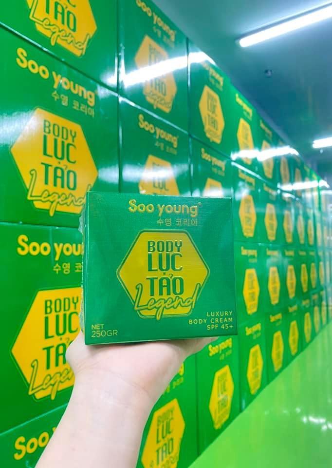 Kem Body Lục tảo Huyền Thoại Legend Soo Young 2022 Kem Body Lục tảo Huyền Thoại Legend Soo Young 2022