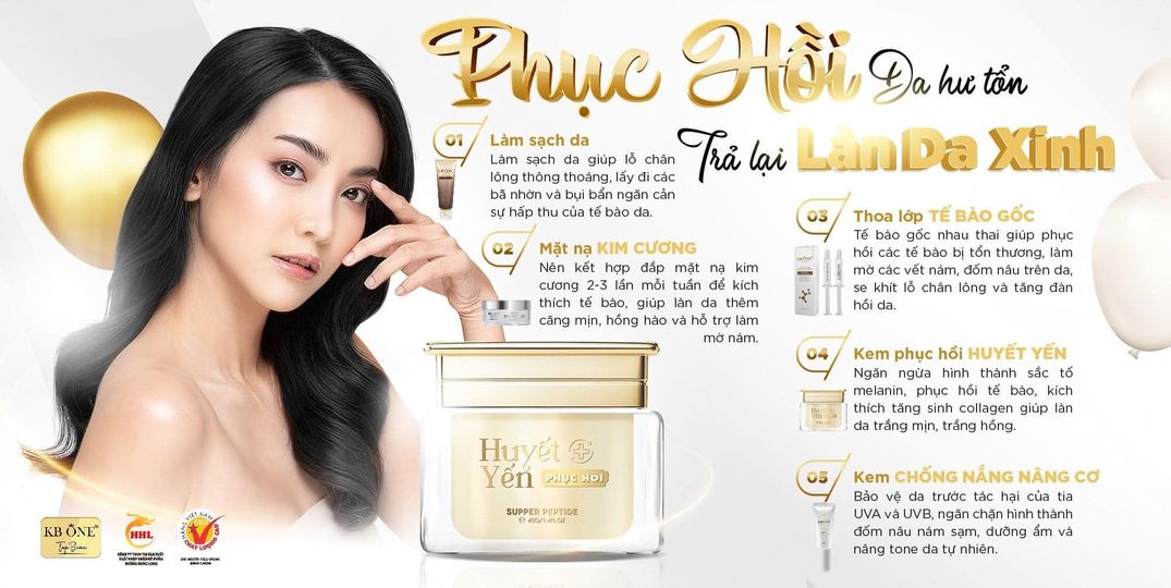 Kem Face Huyết Yến Phục Hồi Kb One Kem Face Huyết Yến Phục Hồi Kb One
