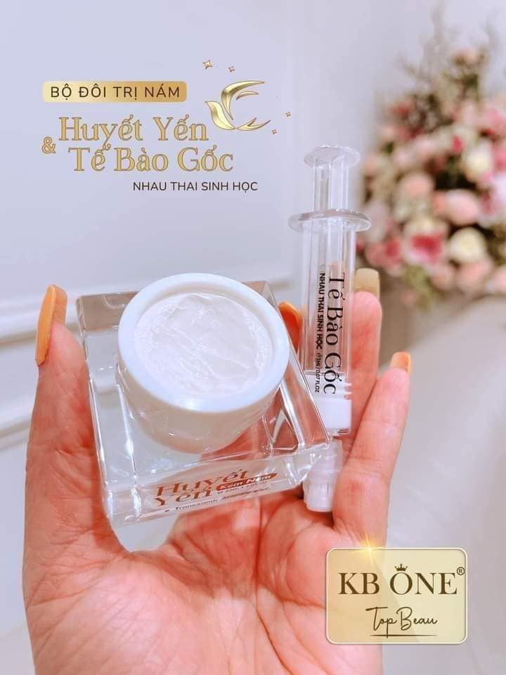 Combo Kem Face Huyết Yến Giảm Nám KB One Combo Kem Face Huyết Yến Giảm Nám KB One