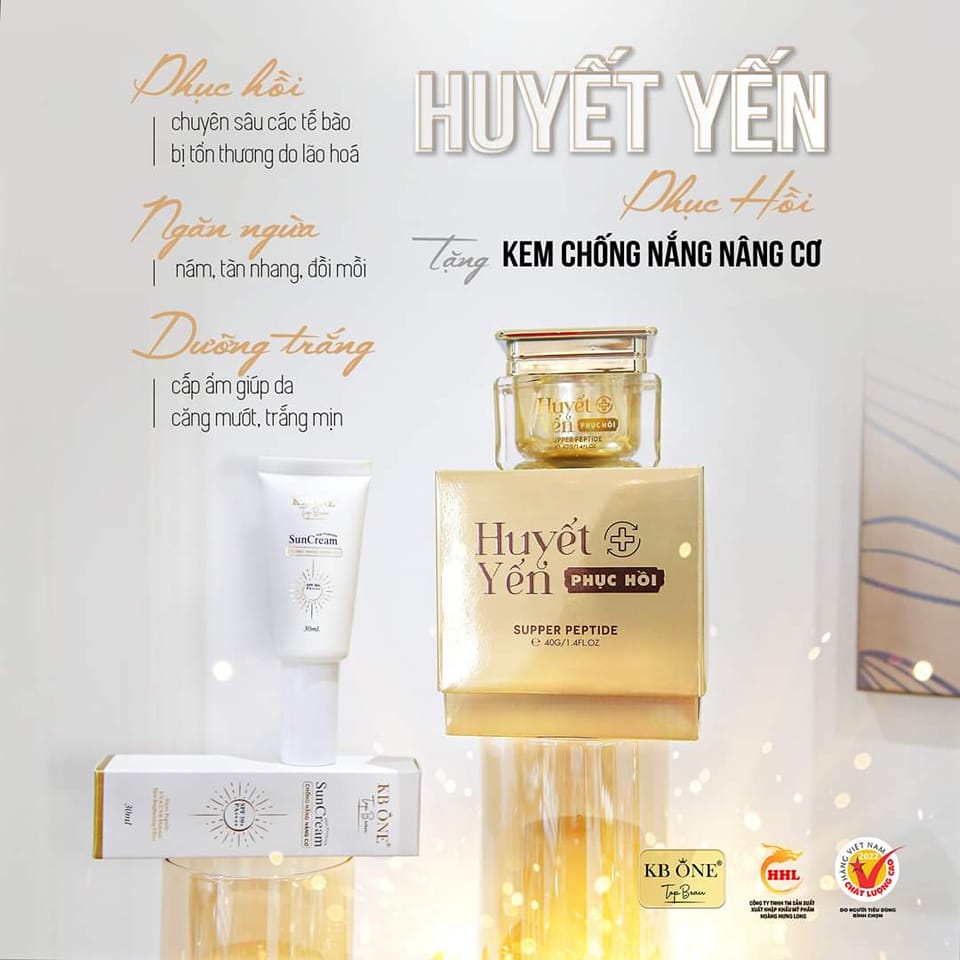 Kem Face Huyết Yến Phục Hồi Da Siêu Đỉnh Từ Nhà Kb One Kem Face Huyết Yến Phục Hồi Da Siêu Đỉnh Từ Nhà Kb One