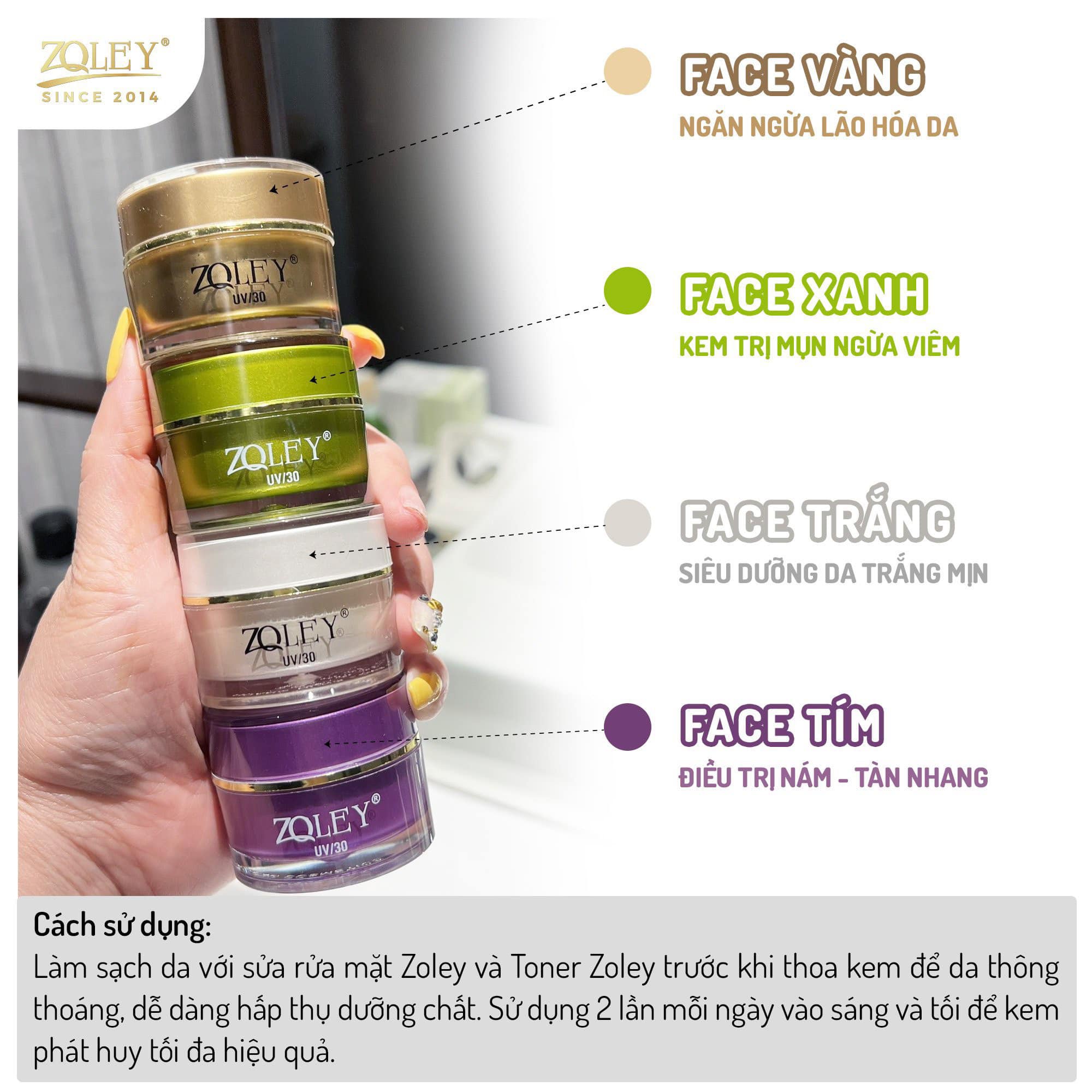Kem Face Zoley Chăm Soc da Phù Hợp Học Sinh Sinh Viên Kem Face Zoley Chăm Soc da Phù Hợp Học Sinh Sinh Viên
