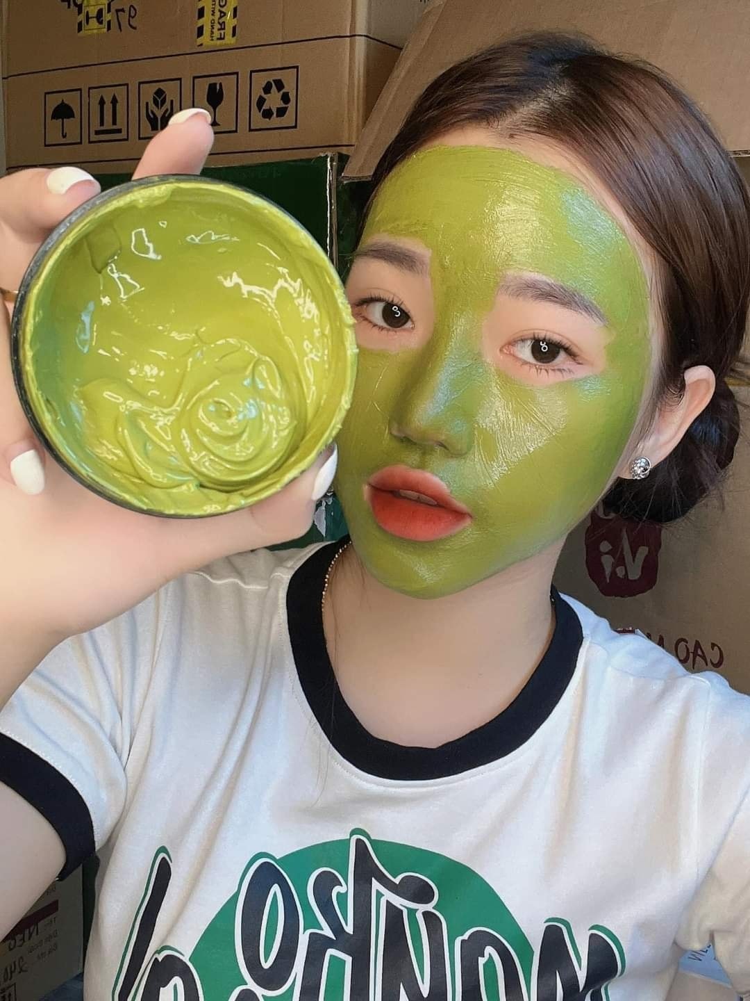 Da xinh căng mịn - hết luôn dầu nhờn nhờ mask diếp cá Meea Organic Da xinh căng mịn - hết luôn dầu nhờn nhờ mask diếp cá Meea Organic