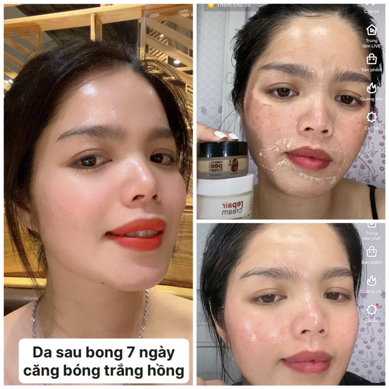 Combo vàng trong làng tái tạo da Meea Organic Combo vàng trong làng tái tạo da Meea Organic