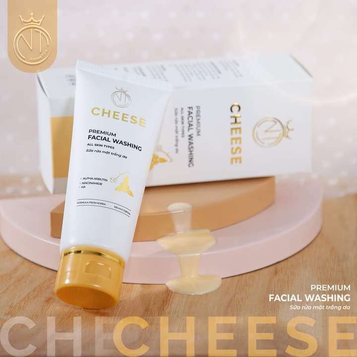 Sự kết hợp hoàn hảo , dưỡng chất vàng trong 1 sản phẩm sữa rửa mặt Cheese NT Sự kết hợp hoàn hảo , dưỡng chất vàng trong 1 sản phẩm sữa rửa mặt Cheese NT