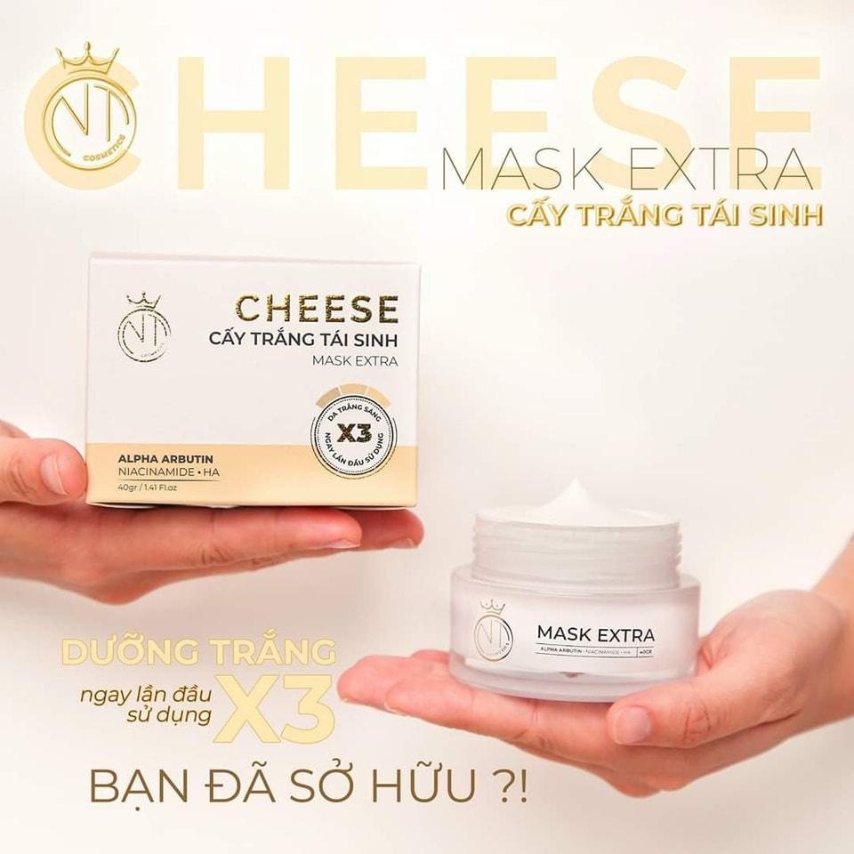 Mặt nạ cấy trắng tái sinh Cheese bảo bối cho làn da trắng sáng căng mịn như bé Mặt nạ cấy trắng tái sinh Cheese bảo bối cho làn da trắng sáng căng mịn như bé