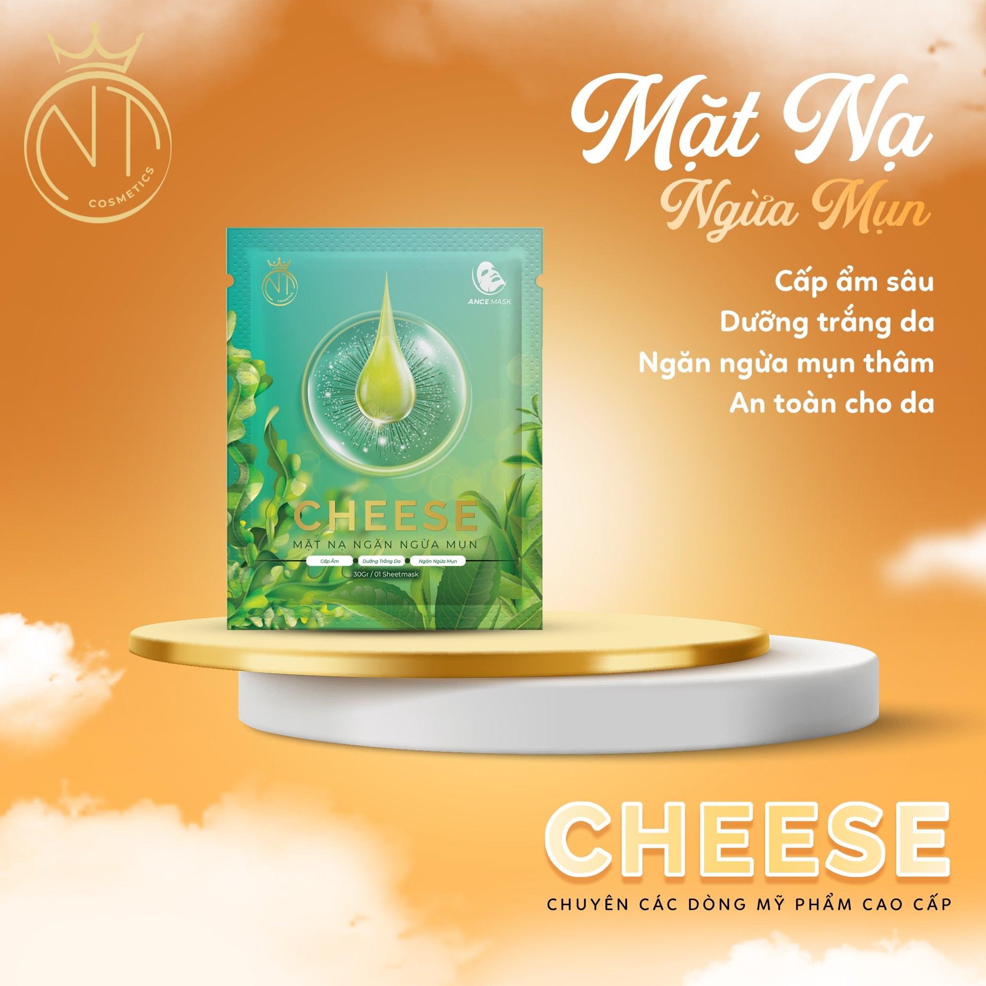 Chiếc Mặt nạ ngừa mụn Cheese gây nghiện cho các chị em là đây Chiếc Mặt nạ ngừa mụn Cheese gây nghiện cho các chị em là đây