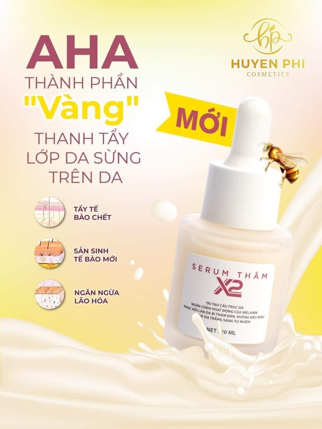 Chịu thâm vĩnh viễn hay là trắng cả đời với serum khử thâm Huyền Phi Cosmetics Chịu thâm vĩnh viễn hay là trắng cả đời với serum khử thâm Huyền Phi Cosmetics