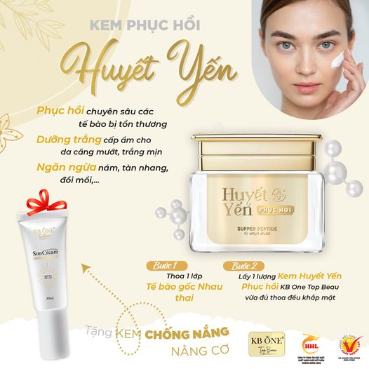 Điều trị phục hồi da mỏng yếu, da sau peel , da nổi chỉ đỏ sau 4 tuần với kem dưỡng huyết yến phục hồi KBONE Điều trị phục hồi da mỏng yếu, da sau peel , da nổi chỉ đỏ sau 4 tuần với kem dưỡng huyết yến phục hồi KBONE