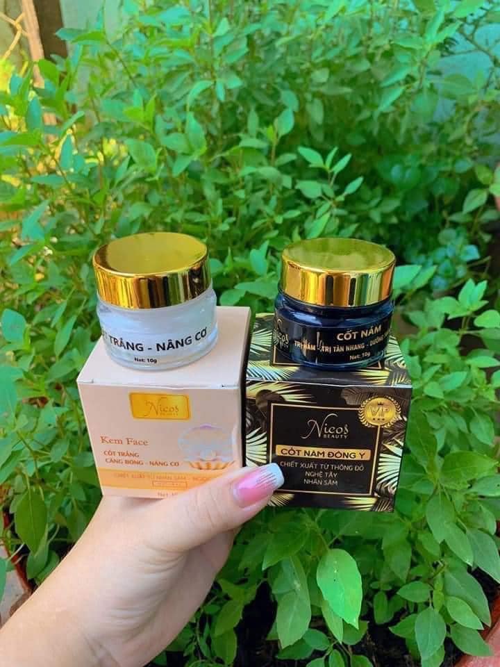 Nám - tàn nhang - sạm da - lão hóa thì về ngay đội NICOS nha
