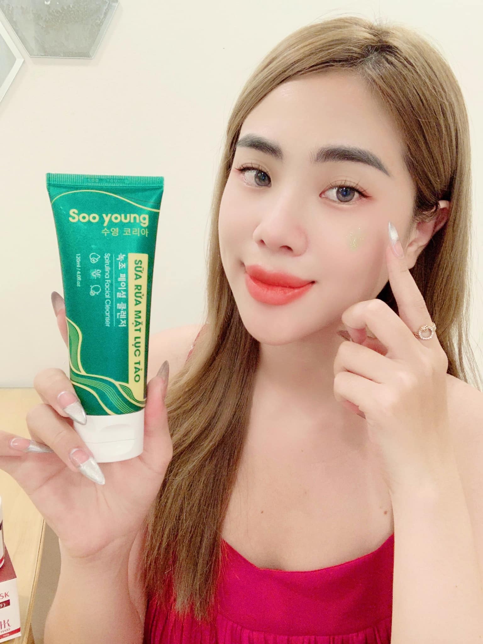 Sữa rửa mặt lục tảo SOO YOUNG tất cả những gì cần cho lan da bạn sạch mướt căng mịn Sữa rửa mặt lục tảo SOO YOUNG tất cả những gì cần cho lan da bạn sạch mướt căng mịn