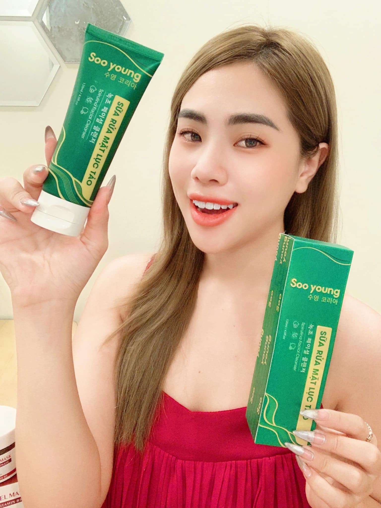 Sữa rửa mặt lục tảo SOO YOUNG tất cả những gì cần cho lan da bạn sạch mướt căng mịn