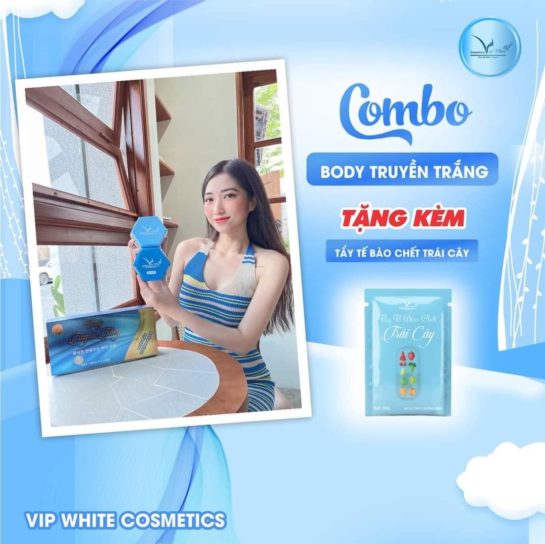 Hiện thực hóa ước mơ sở hữu làn da láng mịn với combo Truyền Trắng Vip White