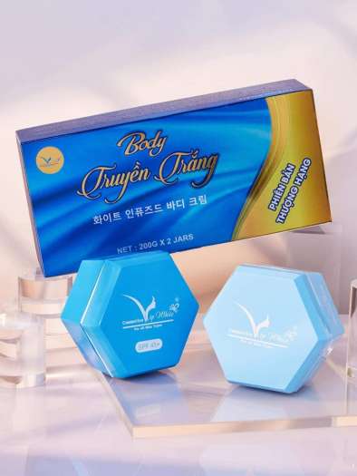 Bạn đang khao khát có làn da trắng hồng mịn màng như bao cô gái khác đã có combo body truyền trắng VIP WHITE giúp bạn