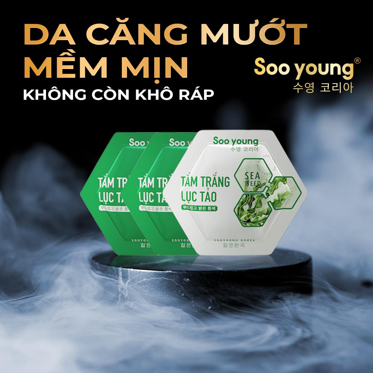 TẤM TRẮNG LỤC TẢO SOO YOUNG CÓ THỰC SỰ DIỆU KỲ? TẤM TRẮNG LỤC TẢO SOO YOUNG CÓ THỰC SỰ DIỆU KỲ?