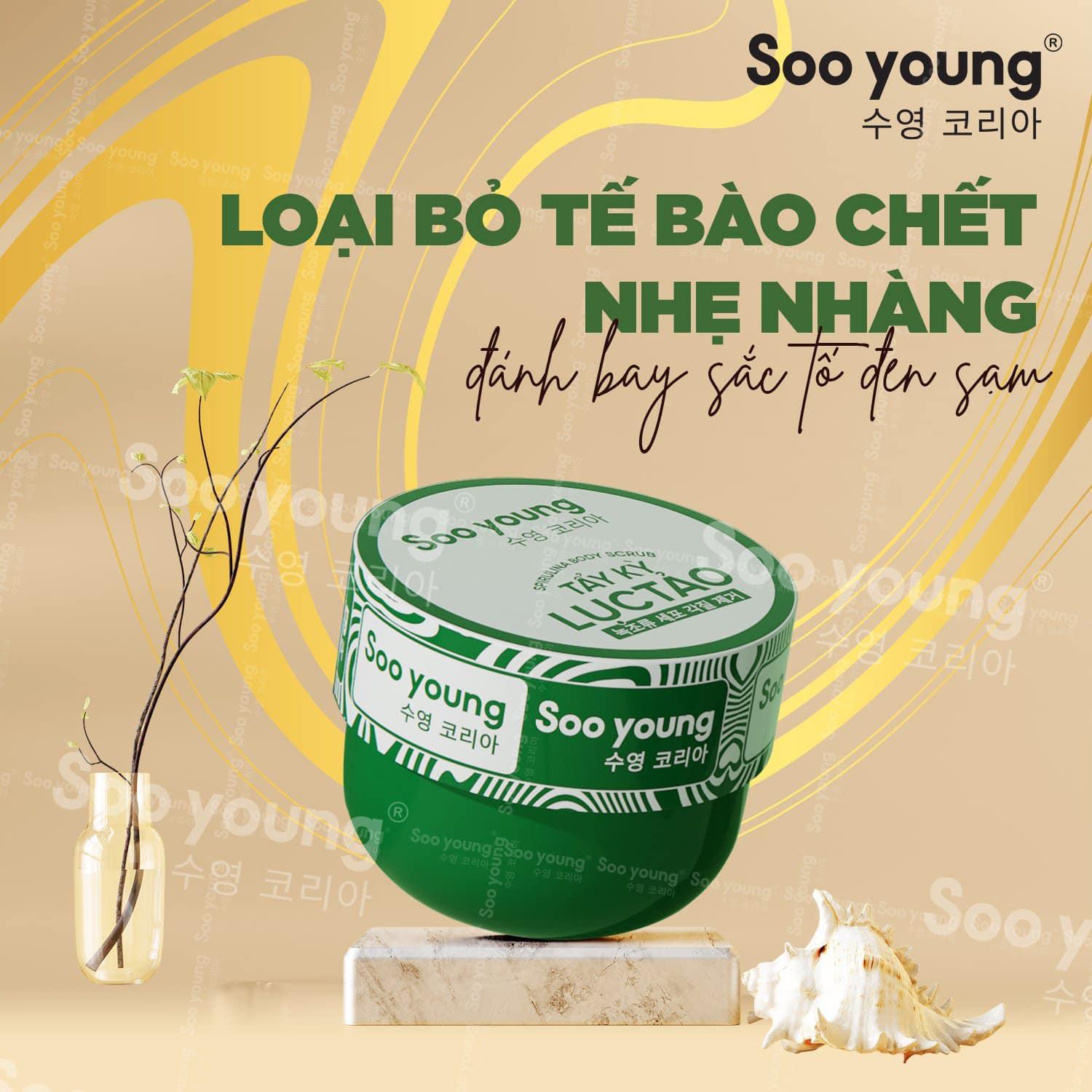 Tẩy kỳ lục tảo SOO YOUNG - bảo bối của làn da Tẩy kỳ lục tảo SOO YOUNG - bảo bối của làn da