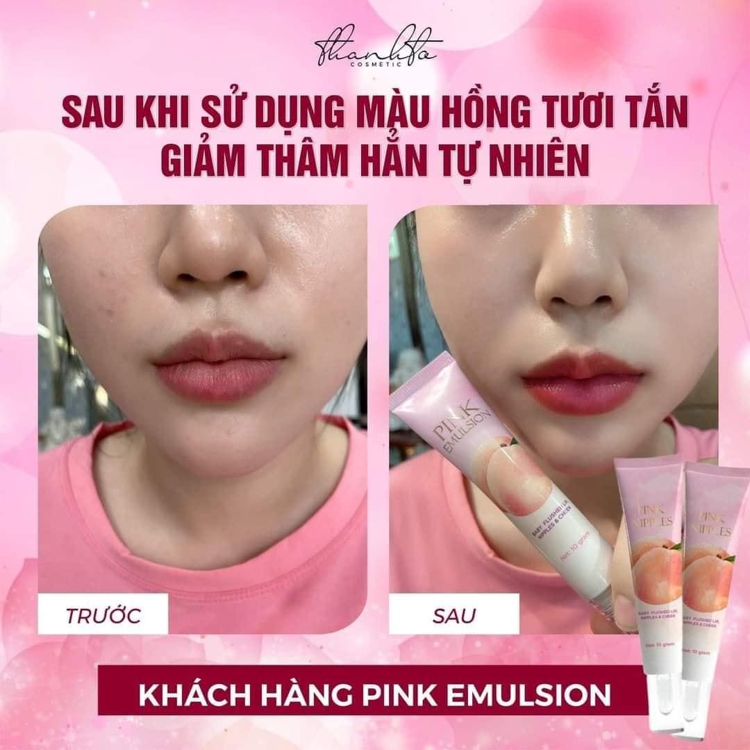 Má Hồng Pink Emulsion môi căng như đào - lời ngọt như mật Má Hồng Pink Emulsion môi căng như đào - lời ngọt như mật