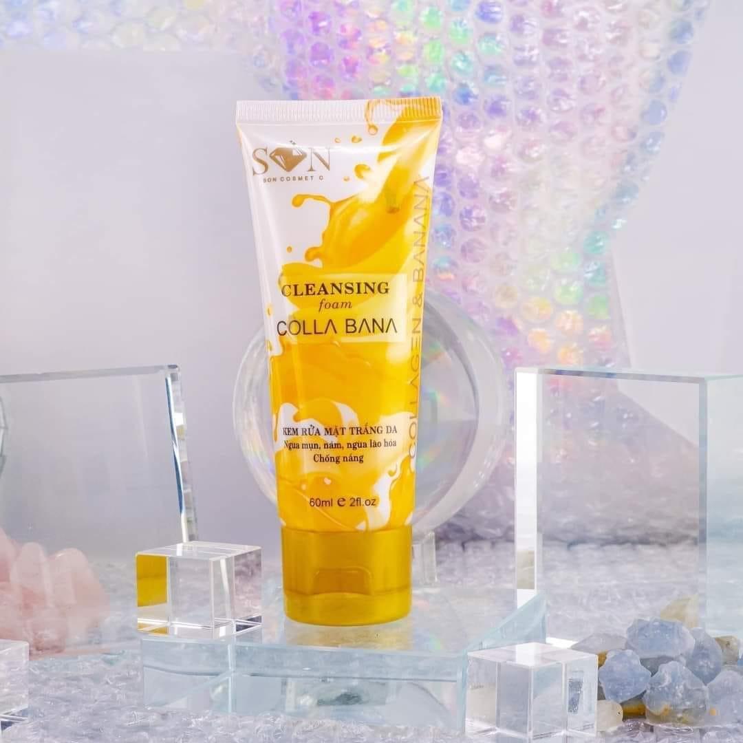 Tuyệt chiêu ngừa mụn - khắc phục khô da có kem rửa mặt chuối Collagen Bana Tuyệt chiêu ngừa mụn - khắc phục khô da có kem rửa mặt chuối Collagen Bana