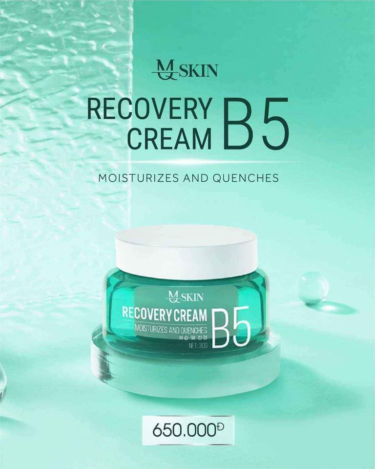Kem dưỡng phục hồi b5 MQ SKIN “ làn da săn mịn – tự tin – dưỡng trắng – làm dịu da, phục hồi da chuyên sâu” Kem dưỡng phục hồi b5 MQ SKIN “ làn da săn mịn – tự tin – dưỡng trắng – làm dịu da, phục hồi da chuyên sâu”