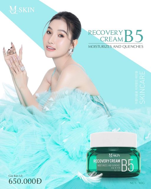 Kem dưỡng phục hồi b5 MQ SKIN “ làn da săn mịn – tự tin – dưỡng trắng – làm dịu da, phục hồi da chuyên sâu”
