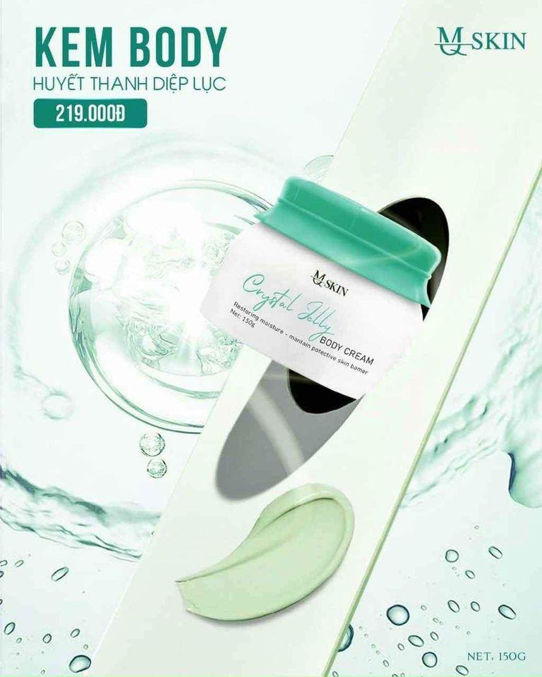 Đẹp tỏa nắng như nữ thần với kem body huyết thanh diệp lục MQ SKIN Đẹp tỏa nắng như nữ thần với kem body huyết thanh diệp lục MQ SKIN