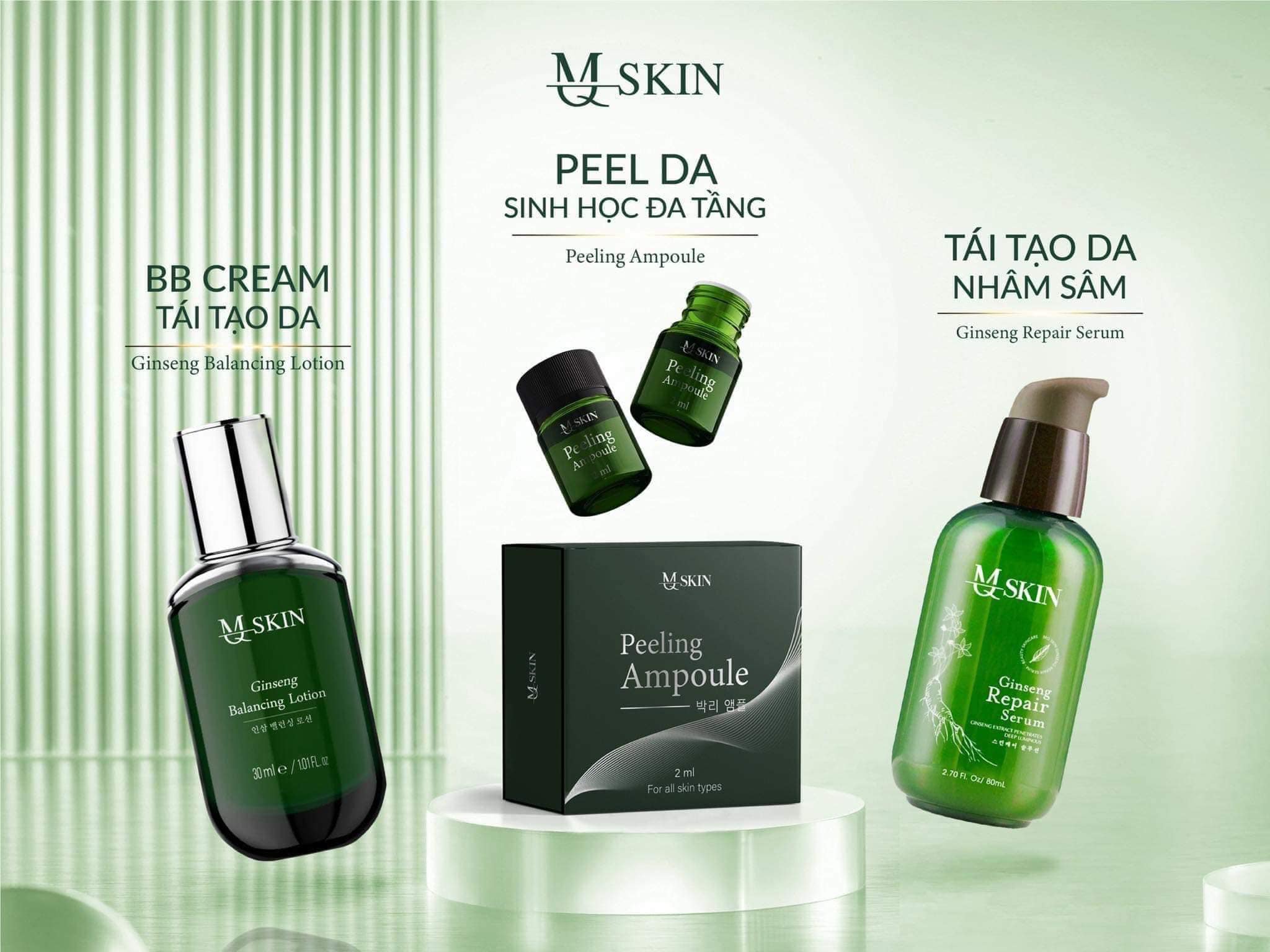 Tạm biệt lão hoá - tươi trẻ rạng ngời tái tạo tế bào, trẻ hóa làn da - combo “peed da đa tầng” MQ SKIN Tạm biệt lão hoá - tươi trẻ rạng ngời tái tạo tế bào, trẻ hóa làn da - combo “peed da đa tầng” MQ SKIN