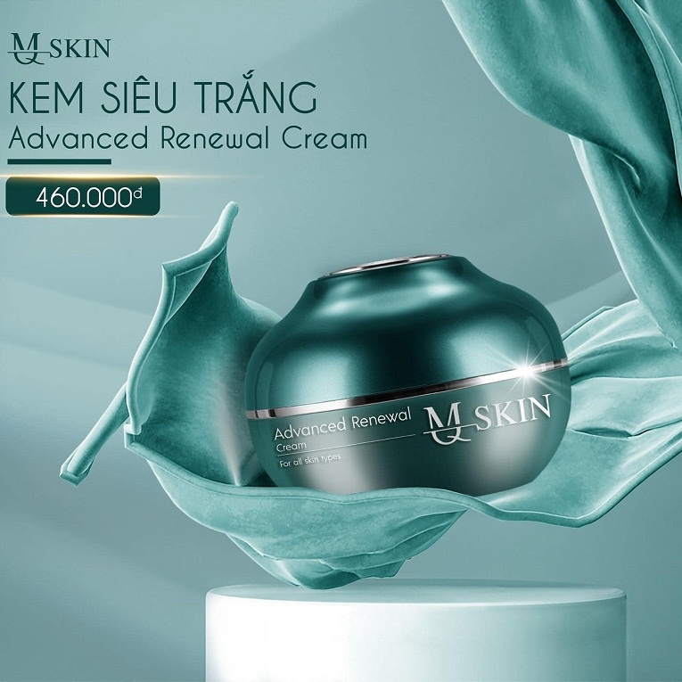 Thành phần tuyệt tác, nâng niu làn da không tì vết - kem siêu trắng MQ SKIN