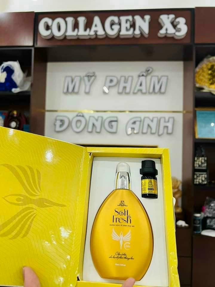Dung Dịch Vệ Sinh Phụ Nữ Đông Anh Collagen X3 Soft Fresh Dung Dịch Vệ Sinh Phụ Nữ Đông Anh Collagen X3 Soft Fresh