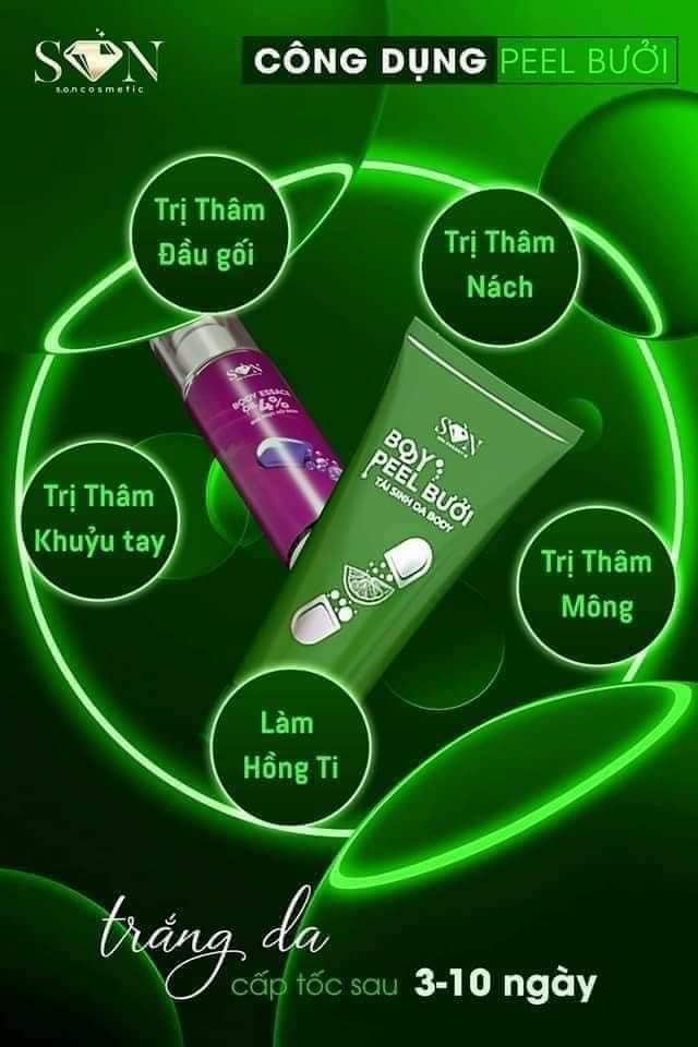 Peel Body Bưởi SON khử thâm nách Peel Body Bưởi SON khử thâm nách