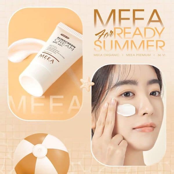 Kem Chống Nắng Mini Meea Organic - bảo vệ làn da khỏi tác hại tia UV Kem Chống Nắng Mini Meea Organic - bảo vệ làn da khỏi tác hại tia UV