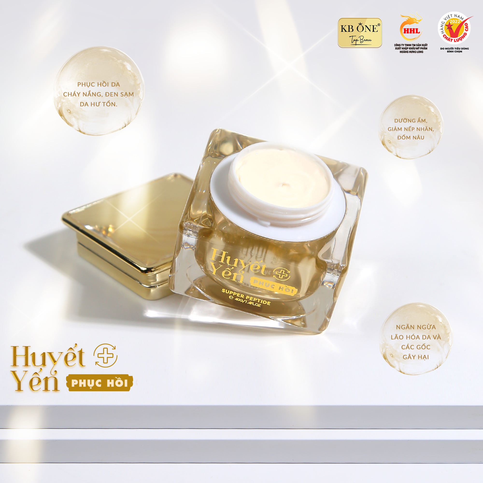 Nâng Niu Và Chăm Sóc Da Với Kem Dưỡng Huyết Yến Phục Hồi KB One Nâng Niu Và Chăm Sóc Da Với Kem Dưỡng Huyết Yến Phục Hồi KB One