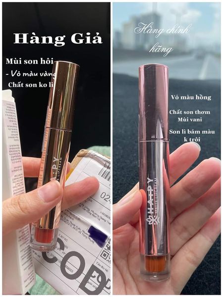 Son Kem Siêu Lì HAPPY Son Kem Siêu Lì HAPPY