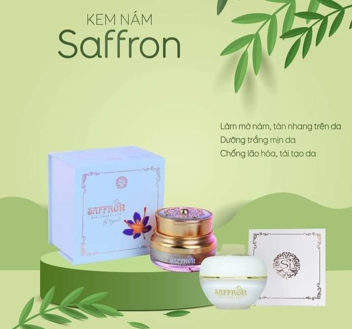Kem Face Trị Nám Dưỡng Trắng Da Saffron Napoli Hải Âu Việt Kem Face Trị Nám Dưỡng Trắng Da Saffron Napoli Hải Âu Việt