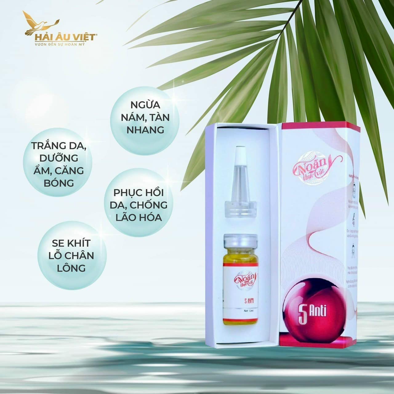 Serum Noãn Thực Vật Hải Âu Việt-Đánh Thức Vẻ Đẹp Nữ Thần Trong Bạn!