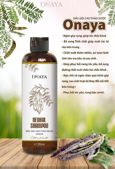 Mái Tóc Khỏe Đẹp Với Dầu Gội Cao Thảo Dược ONAYA Mái Tóc Khỏe Đẹp Với Dầu Gội Cao Thảo Dược ONAYA