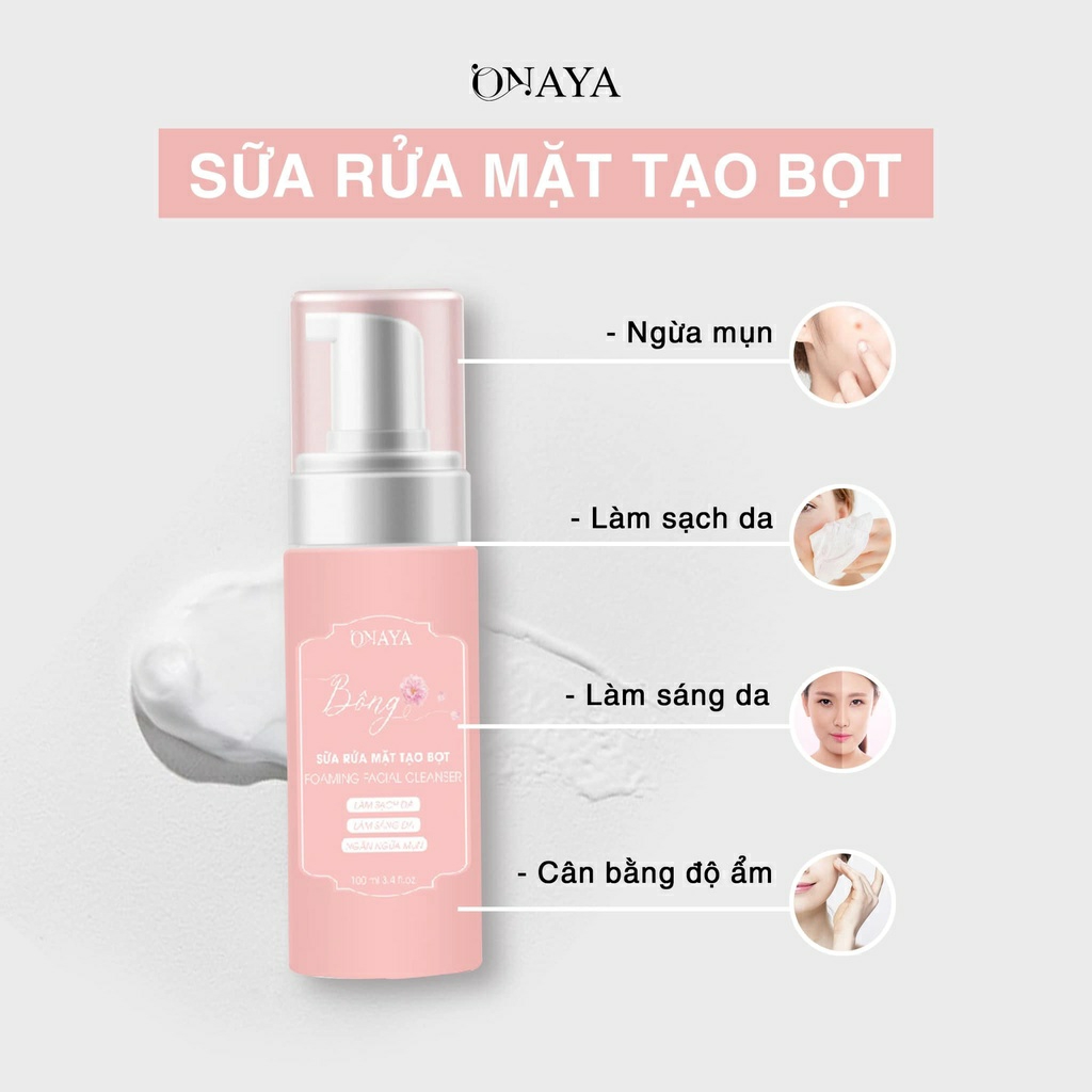 Đánh Bay Bụi Bẩn - Trở Về Làn Da Trắng Sạch Mụn Với Sữa Rửa Mặt Tạo Bọt Nhà ONAYA Đánh Bay Bụi Bẩn - Trở Về Làn Da Trắng Sạch Mụn Với Sữa Rửa Mặt Tạo Bọt Nhà ONAYA