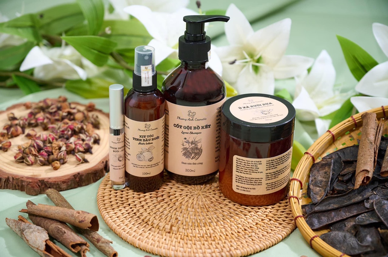 Combo Cốt Gội Bồ Kết Ủ Xả Bưởi Dừa Đun Nấu Thủ Công Phương Anh Cosmetic Tặng Kèm quà Combo Cốt Gội Bồ Kết Ủ Xả Bưởi Dừa Đun Nấu Thủ Công Phương Anh Cosmetic Tặng Kèm quà