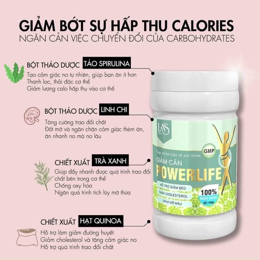 Sữa tảo giảm cân powerlife Las Beauty Sữa tảo giảm cân powerlife Las Beauty