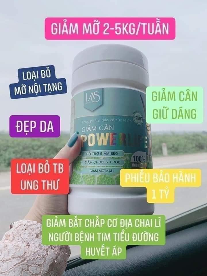 Sữa tảo giảm cân powerlife Las Beauty Sữa tảo giảm cân powerlife Las Beauty