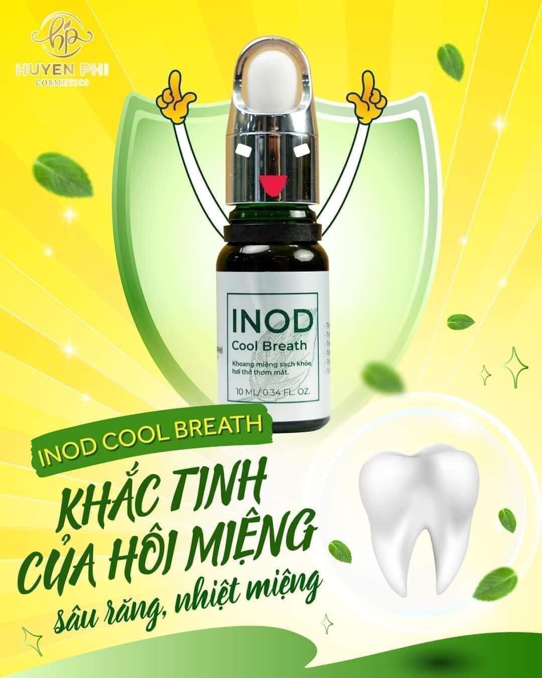 Serum Inod Cool Breath Giúp Thơm Miệng Huyền Phi Serum Inod Cool Breath Giúp Thơm Miệng Huyền Phi