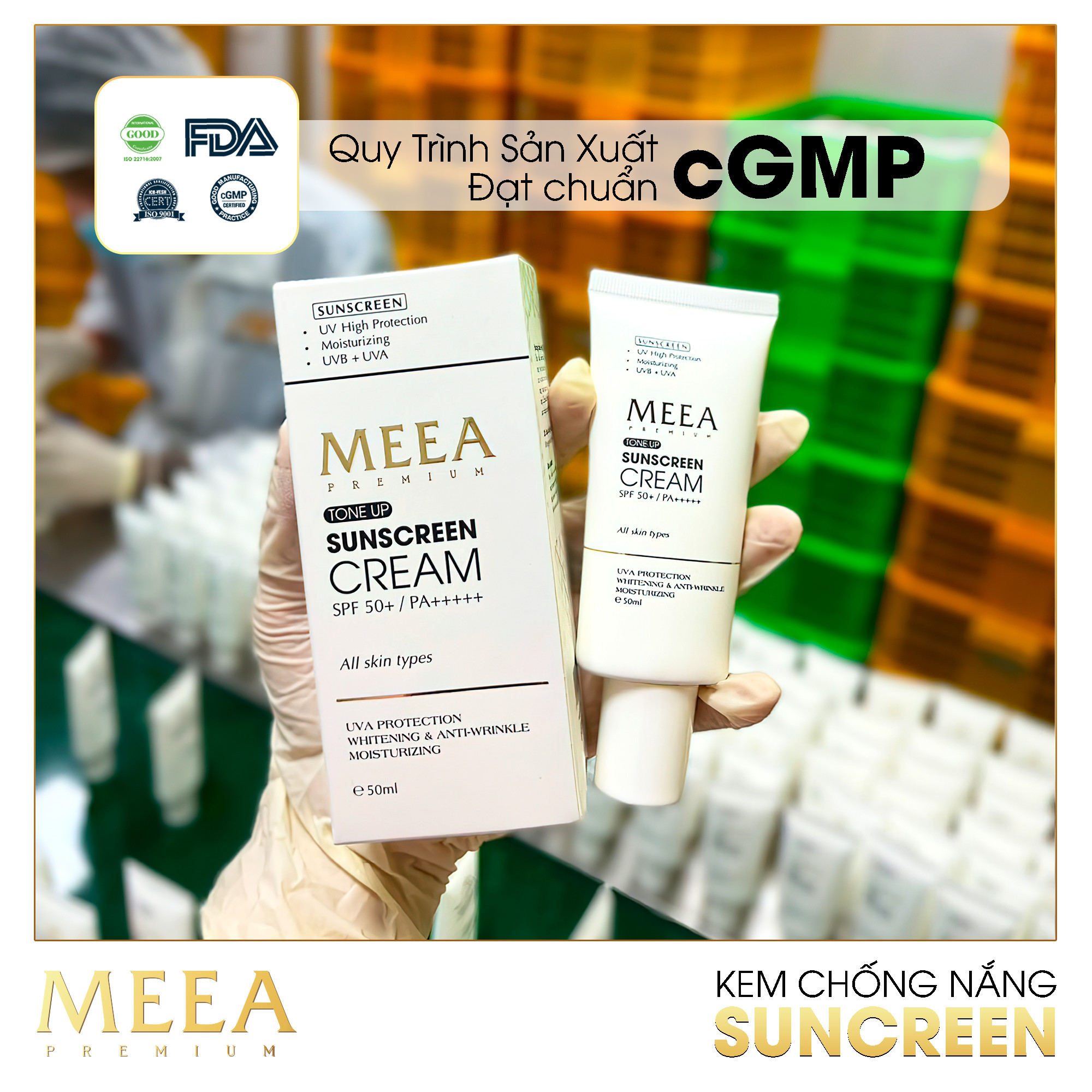 Mùa Hè Có Nắng Nhưng Da Văn Trắng Xinh Với Kem Chống Nắng MEEA Origin Sun Cream 50ML Mùa Hè Có Nắng Nhưng Da Văn Trắng Xinh Với Kem Chống Nắng MEEA Origin Sun Cream 50ML