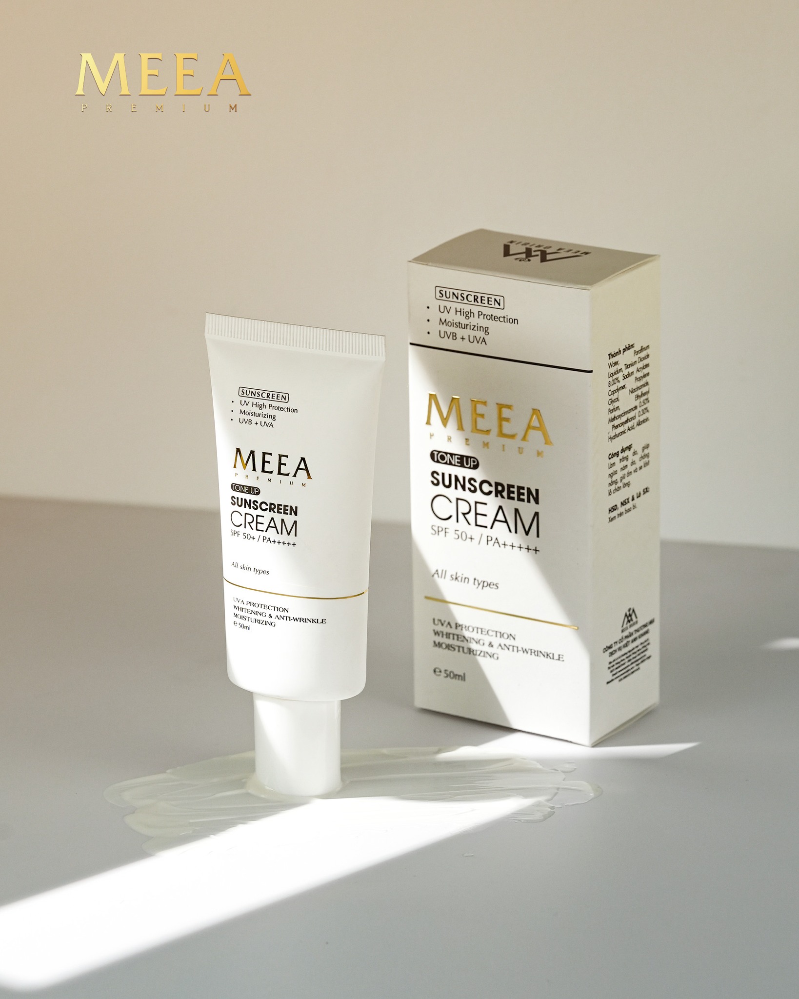 Mùa Hè Có Nắng Nhưng Da Văn Trắng Xinh Với Kem Chống Nắng MEEA Origin Sun Cream 50ML Mùa Hè Có Nắng Nhưng Da Văn Trắng Xinh Với Kem Chống Nắng MEEA Origin Sun Cream 50ML