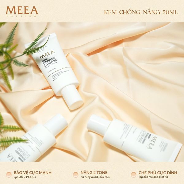 Mùa Hè Có Nắng Nhưng Da Văn Trắng Xinh Với Kem Chống Nắng MEEA Origin Sun Cream 50ML Mùa Hè Có Nắng Nhưng Da Văn Trắng Xinh Với Kem Chống Nắng MEEA Origin Sun Cream 50ML