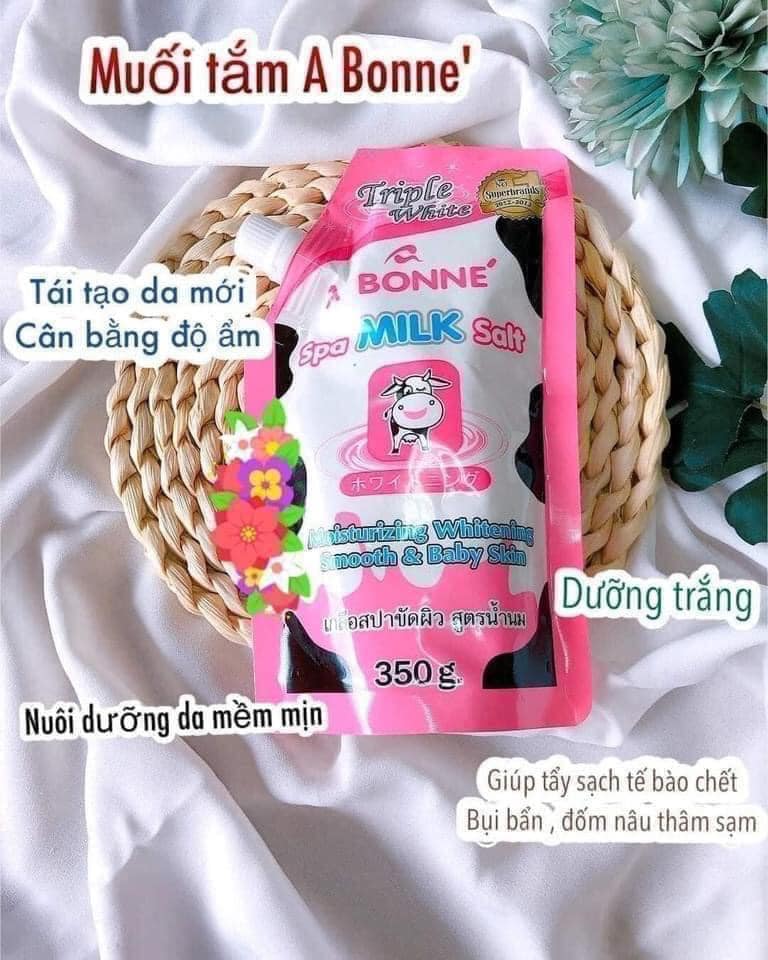 Trắng Hồng Mịn Màng Với Muối Tắm Sữa Bò Tẩy Tế Bào Chết Đến Từ Thái Lan Trắng Hồng Mịn Màng Với Muối Tắm Sữa Bò Tẩy Tế Bào Chết Đến Từ Thái Lan